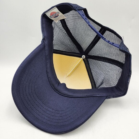 Tim Hurley Music Autographed Anchor Logo Navy White Trucker Hat Country Singer - Picture 10 of 12